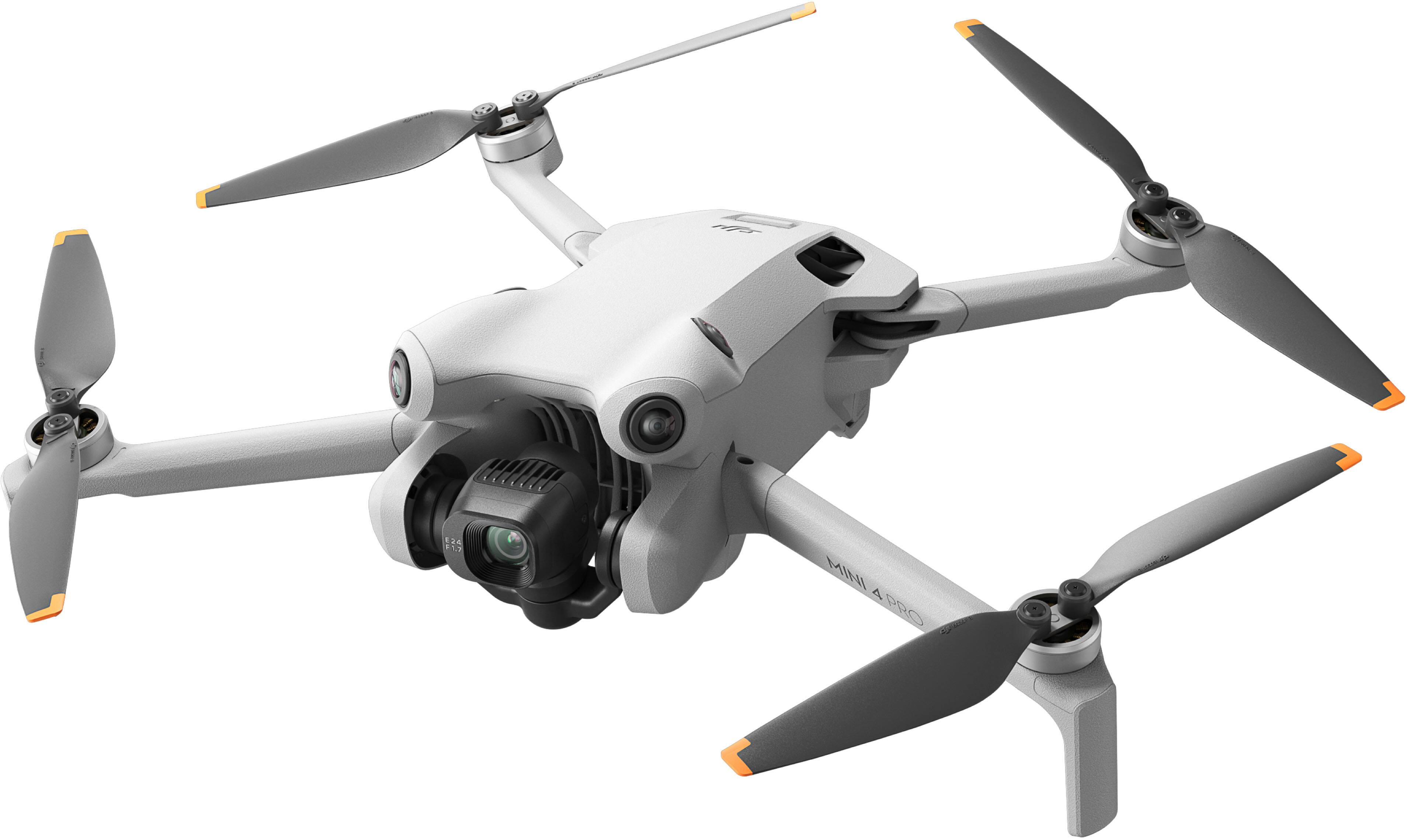 Alt View 12. DJI - Mini 4 Pro Fly More Combo Plus Drone and RC 2 Remote Control with Built-in Screen - Gray.