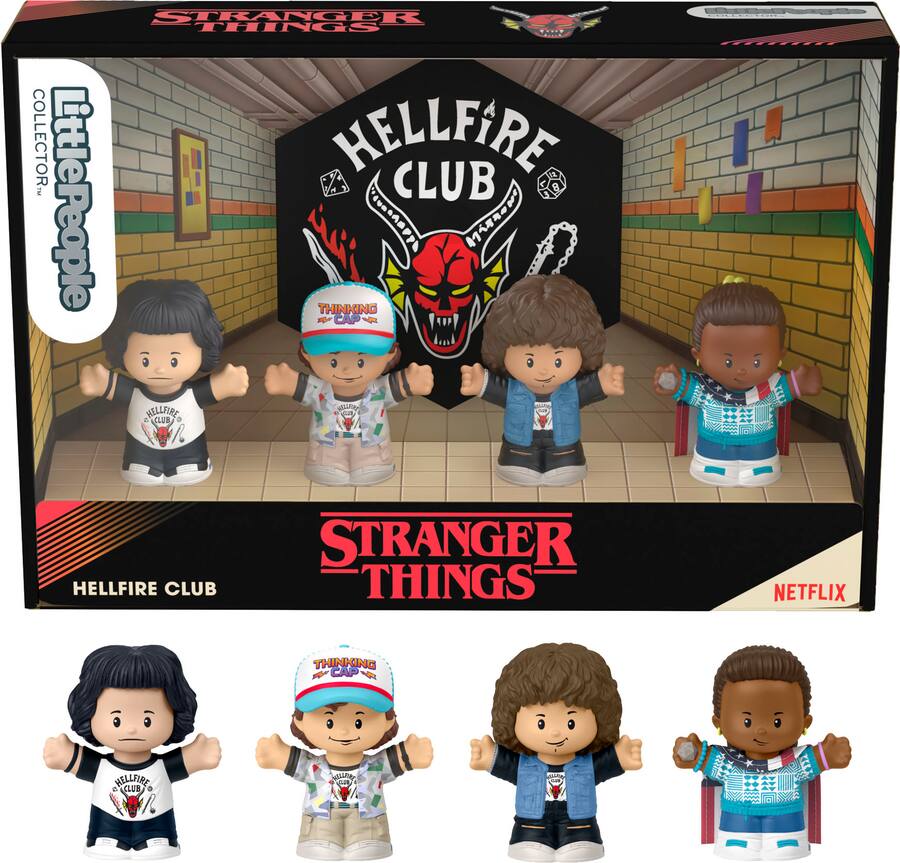 Fisher Price Little People Collector Stranger Things Hellfire Club ...