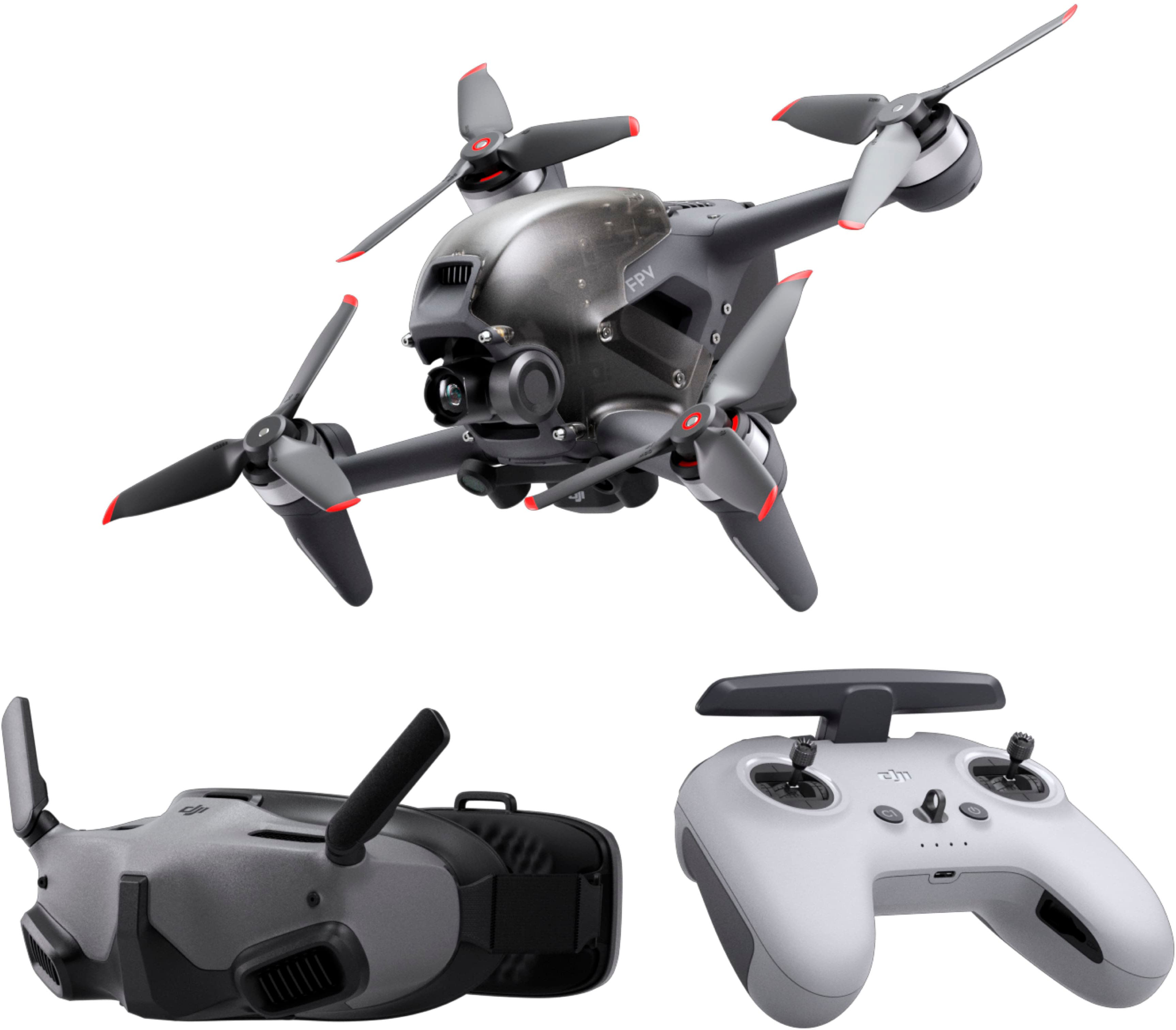 DJI FPV Explorer Combo Drone with Remote Control Gray CP.FP