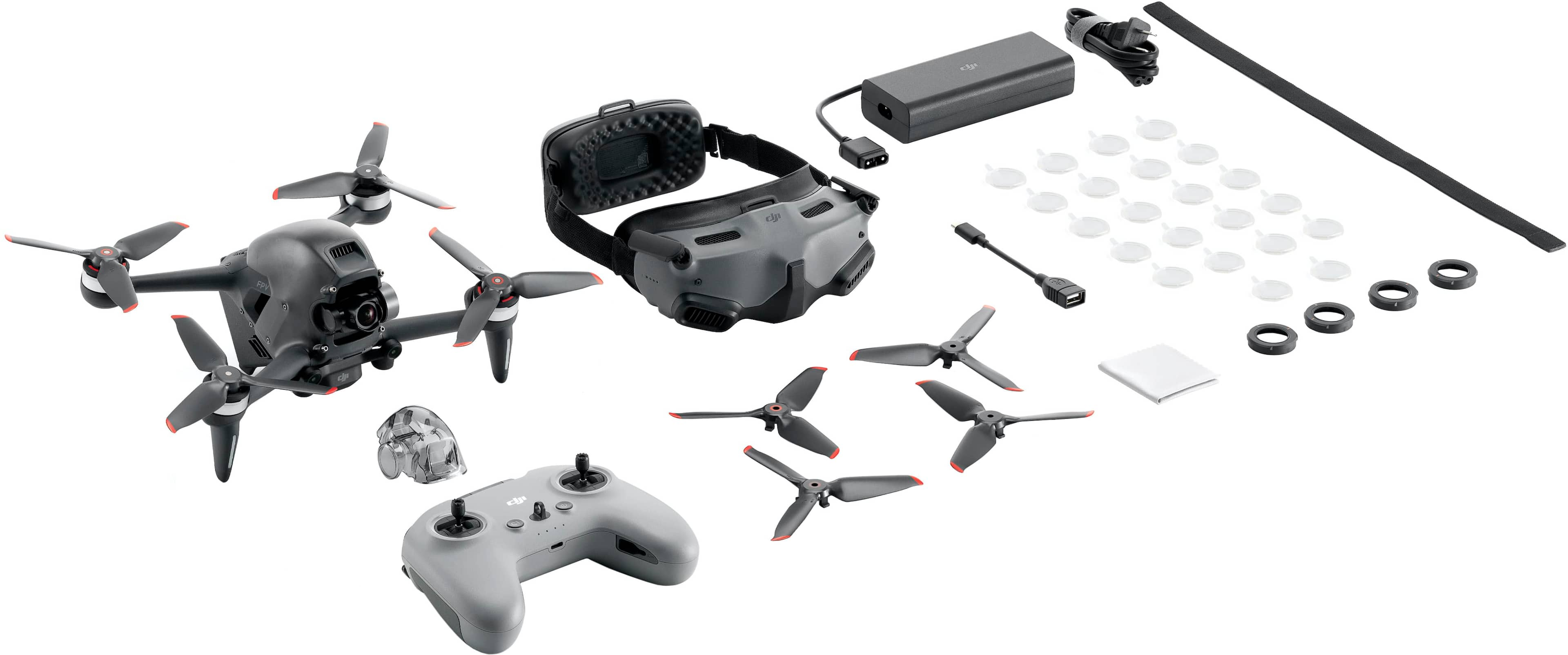 DJI FPV Explorer Combo Drone with Remote Control Gray CP.FP 