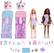 Front. Barbie - Cutie Reveal Cozy Cute Tees Slumber Party Gift Set with Dolls - Multicolor.