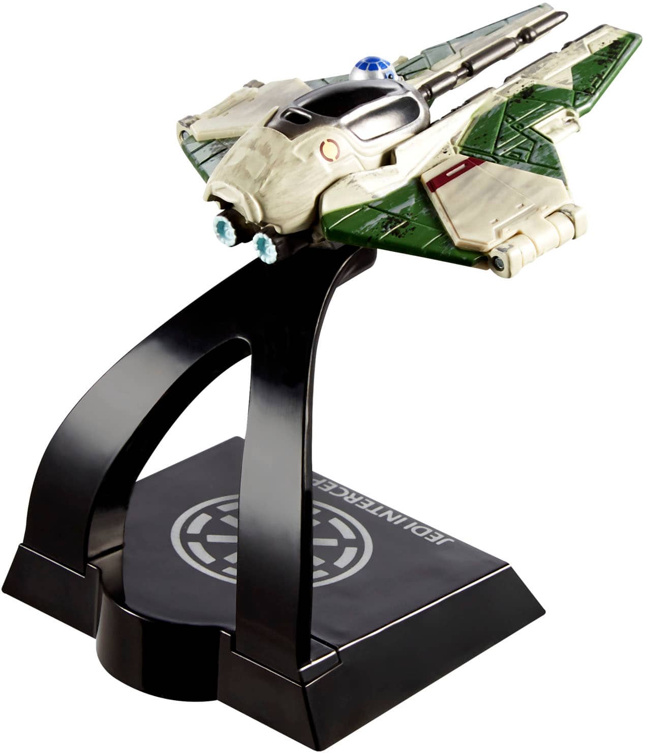Alt View 11. Hot Wheels - Star Wars Starships Select Jedi Interceptor Vehicle - Multi.