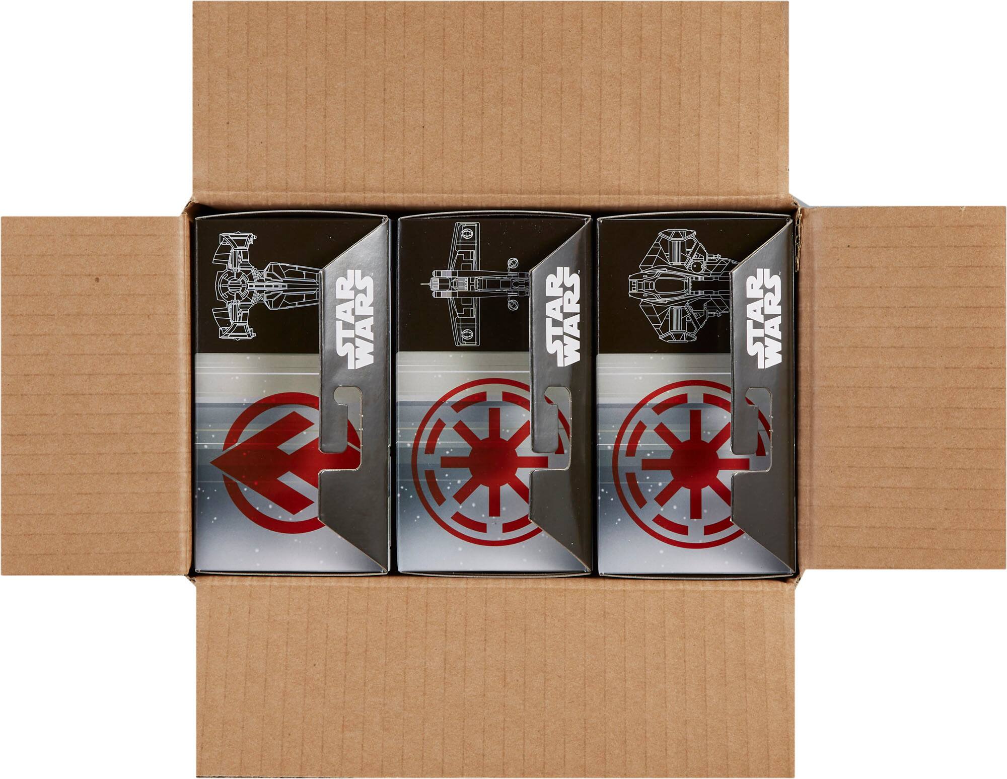 Alt View 26. Hot Wheels - Star Wars Starships Select (3-Pack) - Multi.