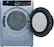 Alt View 6. Electrolux - 8.0 Cu. Ft. Electric Dryer with Steam and Instant Refresh - Glacier Blue.