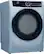 Left. Electrolux - 8.0 Cu. Ft. Electric Dryer with Steam and Instant Refresh - Glacier Blue.