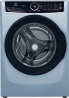 Electrolux - 4.5 Cu. Ft. Front Load Washer with Steam and LuxCare Wash - Glacier Blue - Front_Zoom