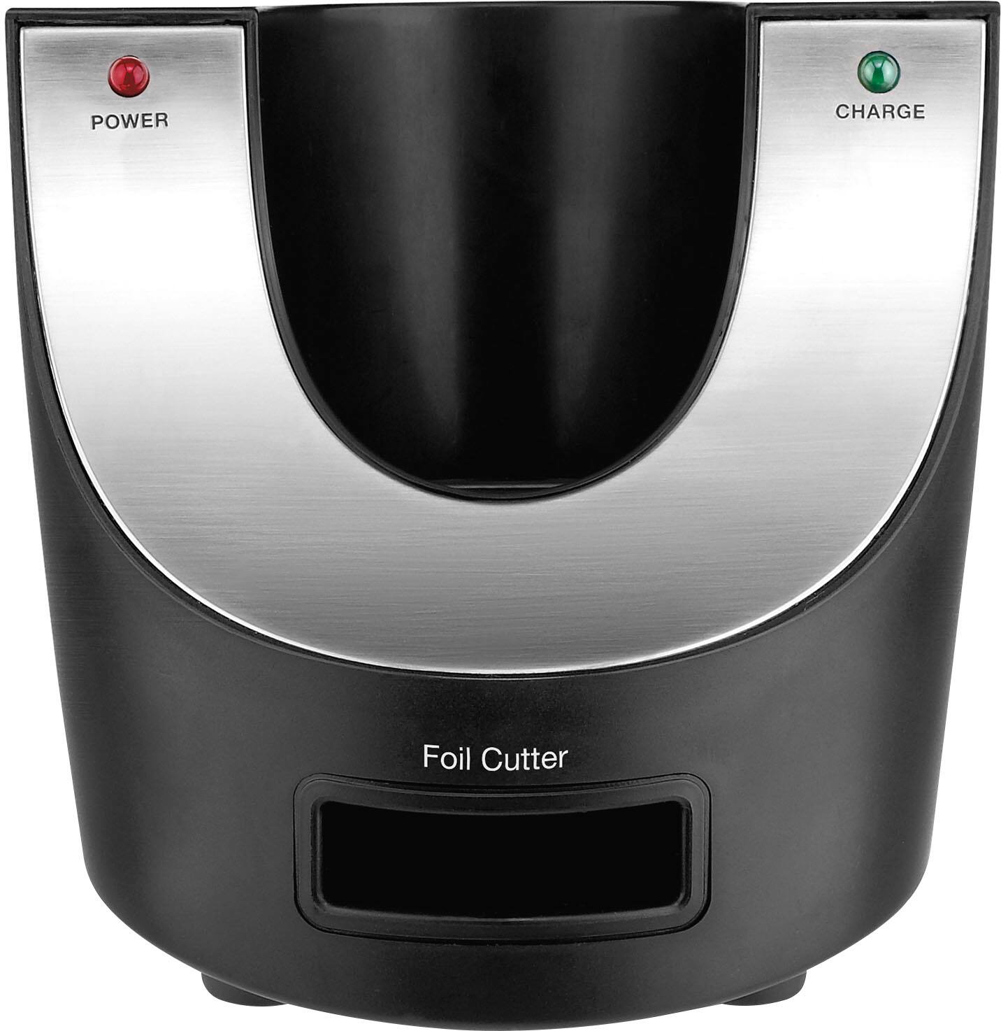 Alt View 14. Cuisinart - Cordless Wine Opener - Black & Silver.