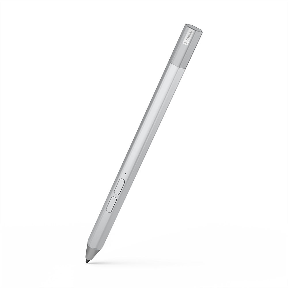 Lenovo Active Pen 2 - Capacitive Touchscreen Type Supported - Active -  Replaceable Stylus Tip - Silver - Notebook Device Supported : Target