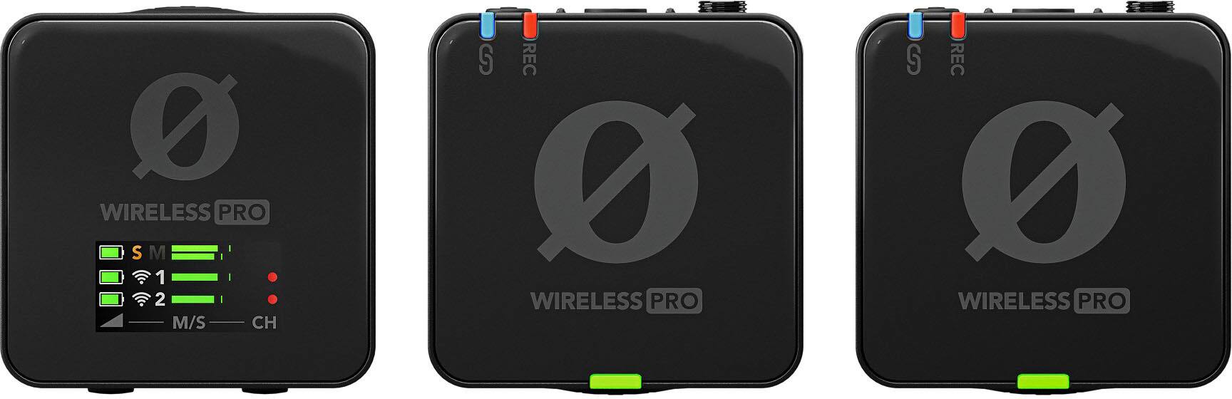 Alt View 11. RØDE - Wireless PRO Dual-Channel Wireless Microphone System - Black.