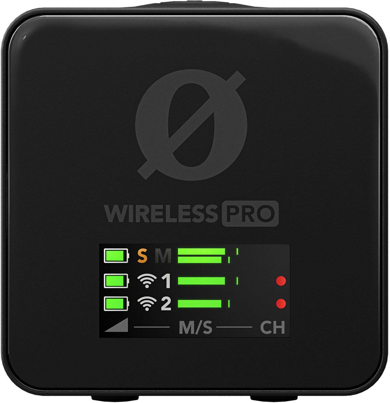 Alt View 27. RØDE - Wireless PRO Dual-Channel Wireless Microphone System - Black.
