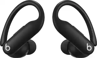 Front. Beats - Powerbeats Pro 2 True Wireless Active Noise Canceling Earbuds - Jet Black.
