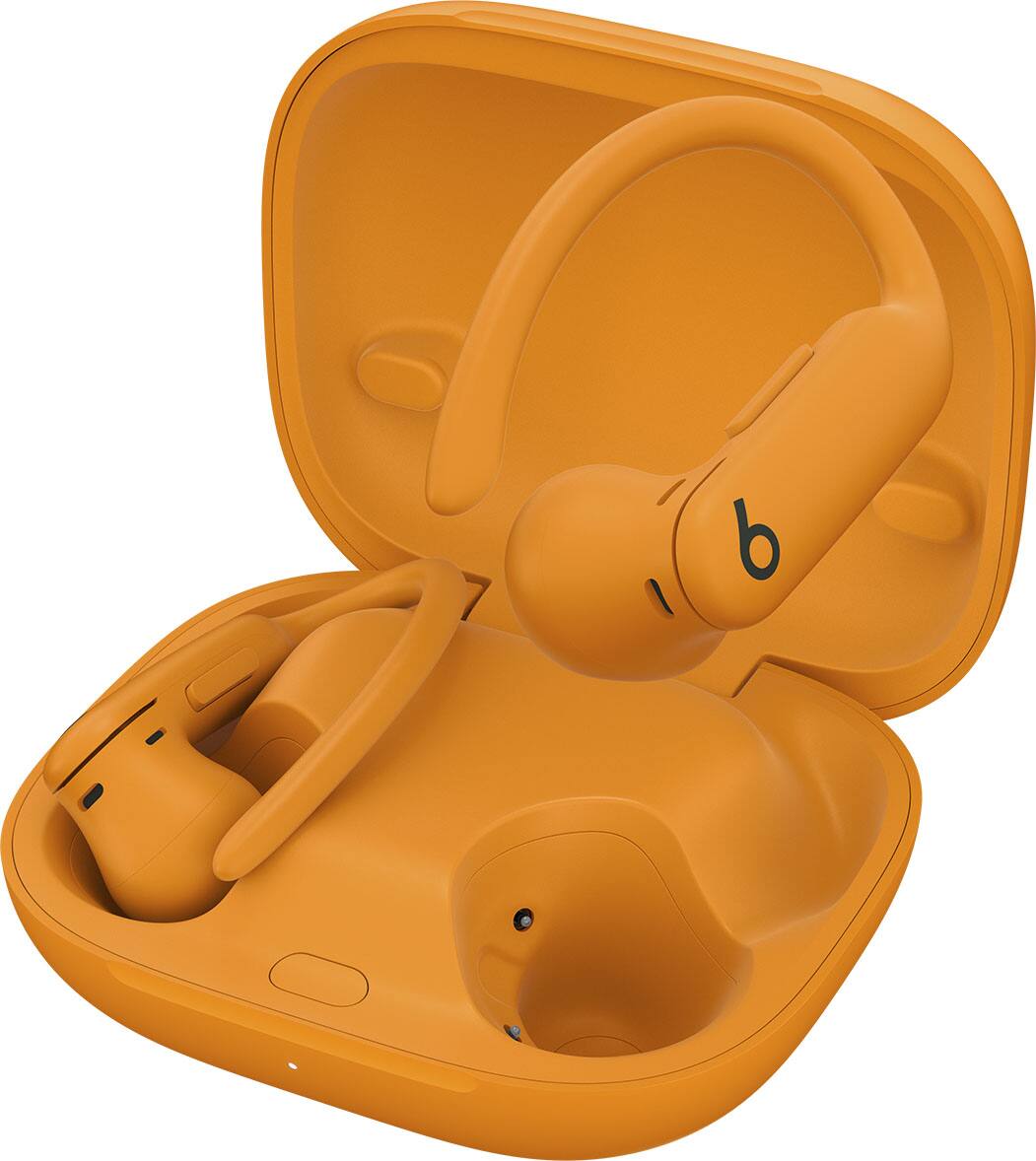 Alt View 11. Beats - Powerbeats Pro 2 True Wireless Active Noise Canceling  Earbuds - Electric Orange.