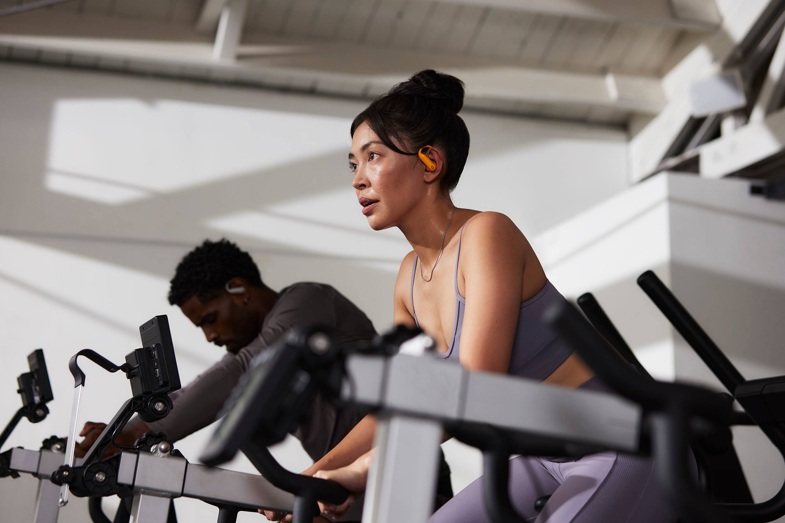 Alt View 17. Beats - Powerbeats Pro 2 True Wireless Active Noise Canceling  Earbuds - Electric Orange.