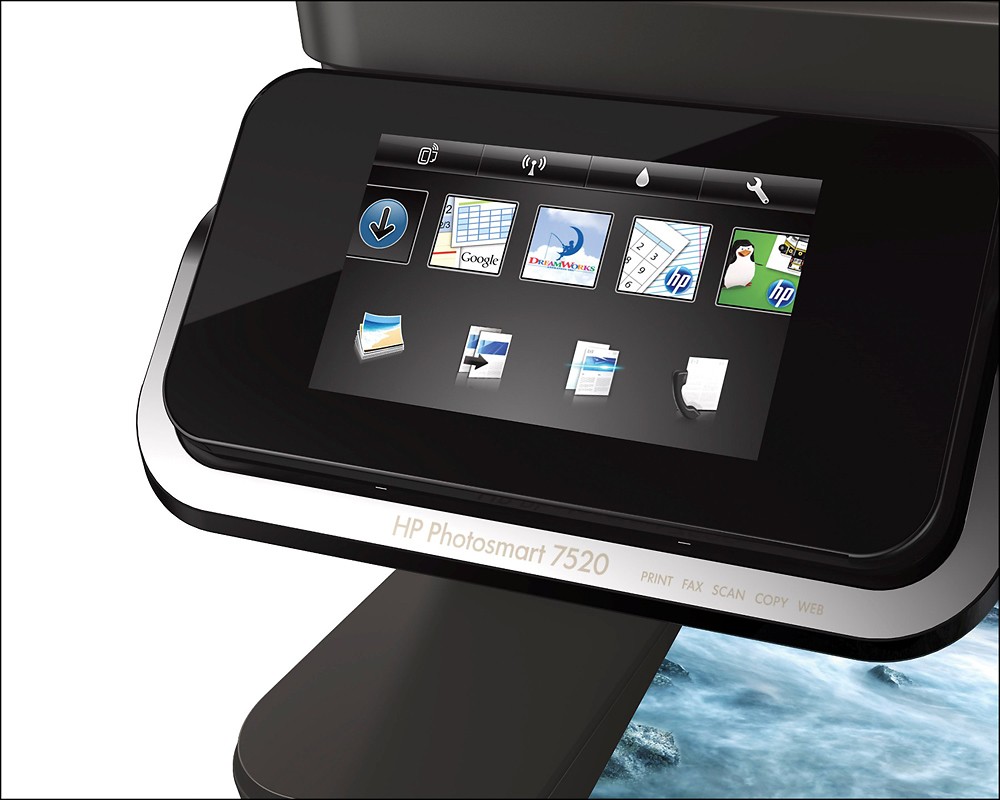 Best Buy: HP Photosmart 7520 e-All-In-One Printer Black 7520