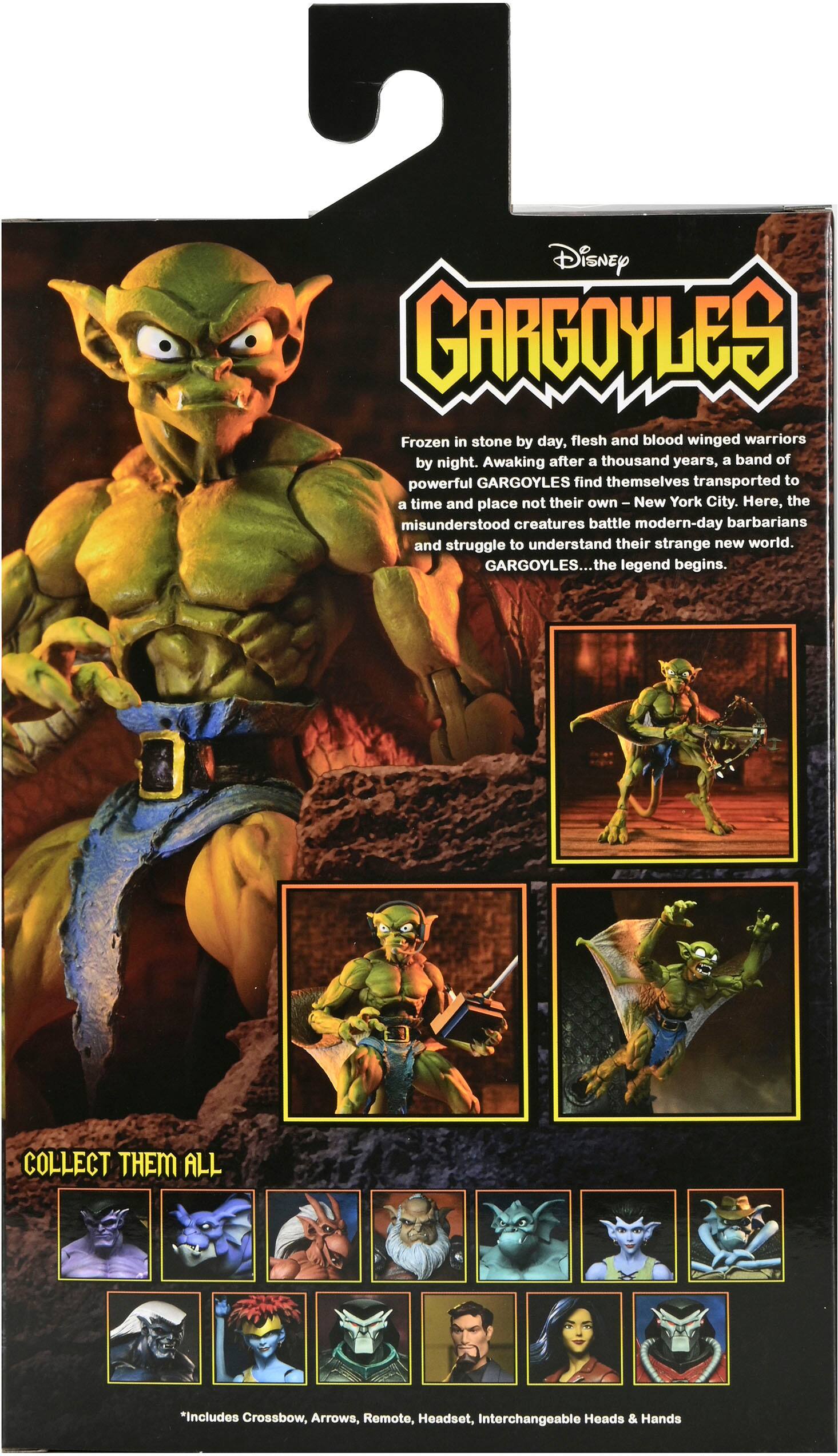 Alt View 11. NECA - Gargoyles - 7" Scale Action Figure - Ultimate Lexington Figure.