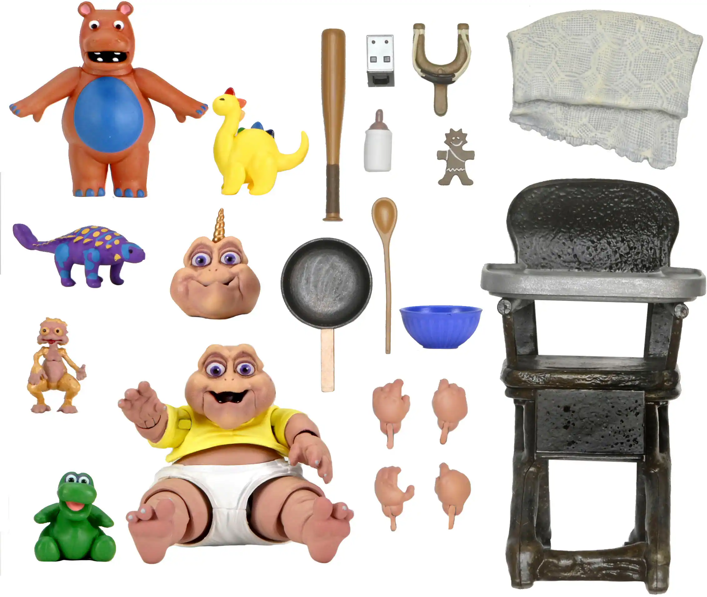 NECA - Dinosaurs - 7" Scale Action Figure - Baby Sinclair