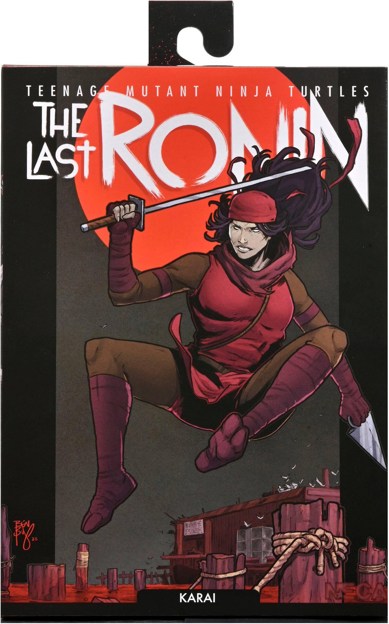 Left. NECA - Teenage Mutant Ninja Turtles 7" The Last Ronin - Karai.