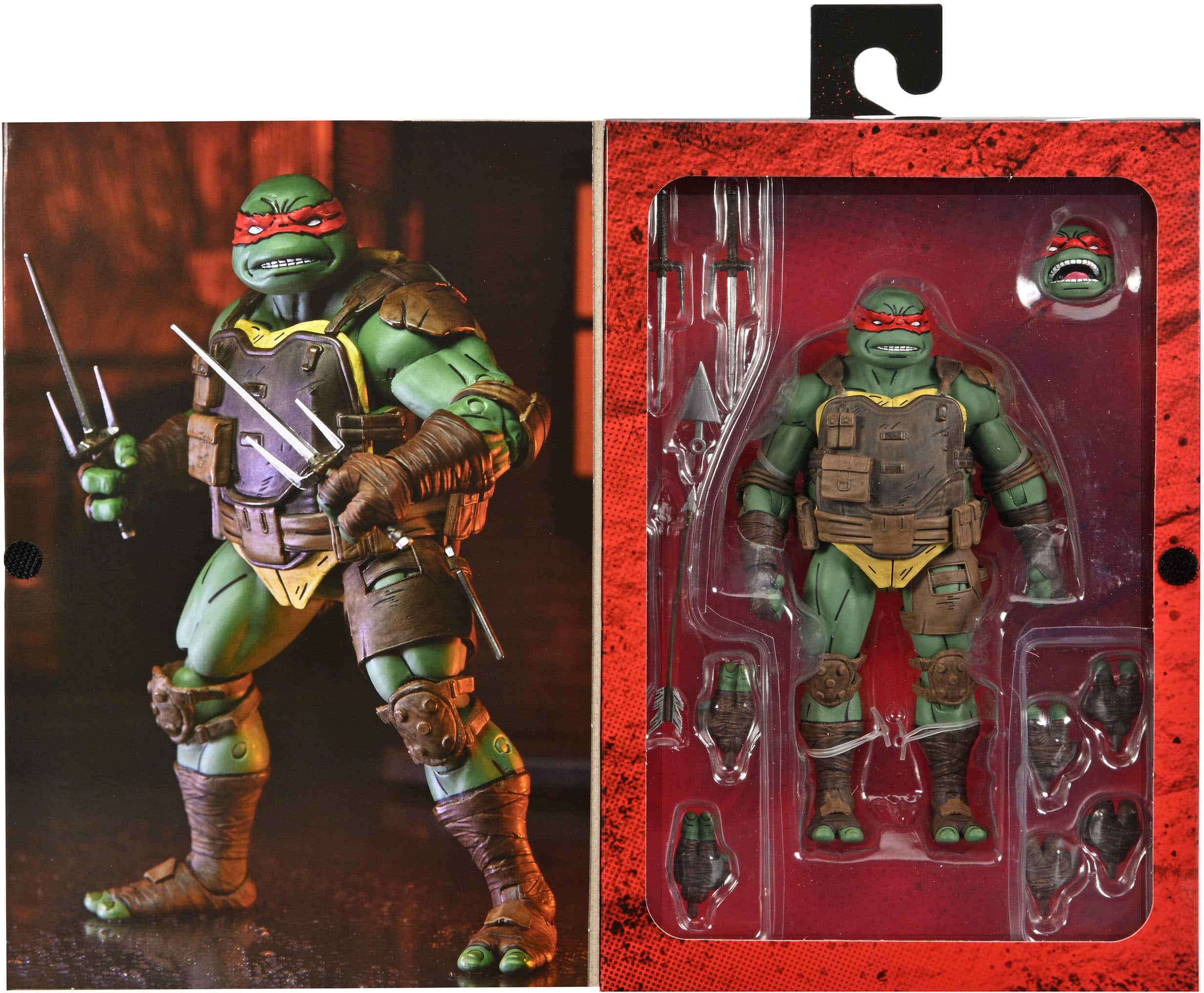 Angle. NECA - Teenage Mutant Ninja Turtles 7” The Last Ronin - Raphael.