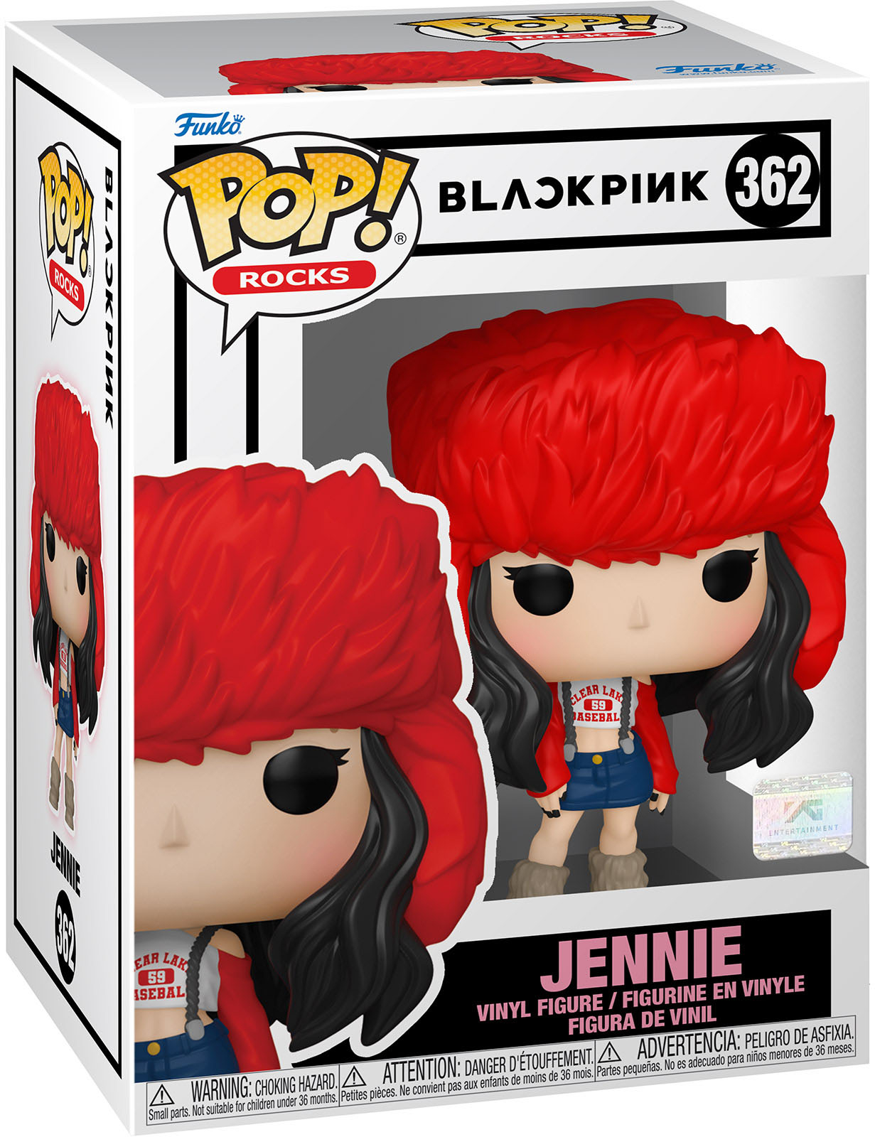 Angle View: Funko - POP! Rocks: BLACKPINK- Jennie