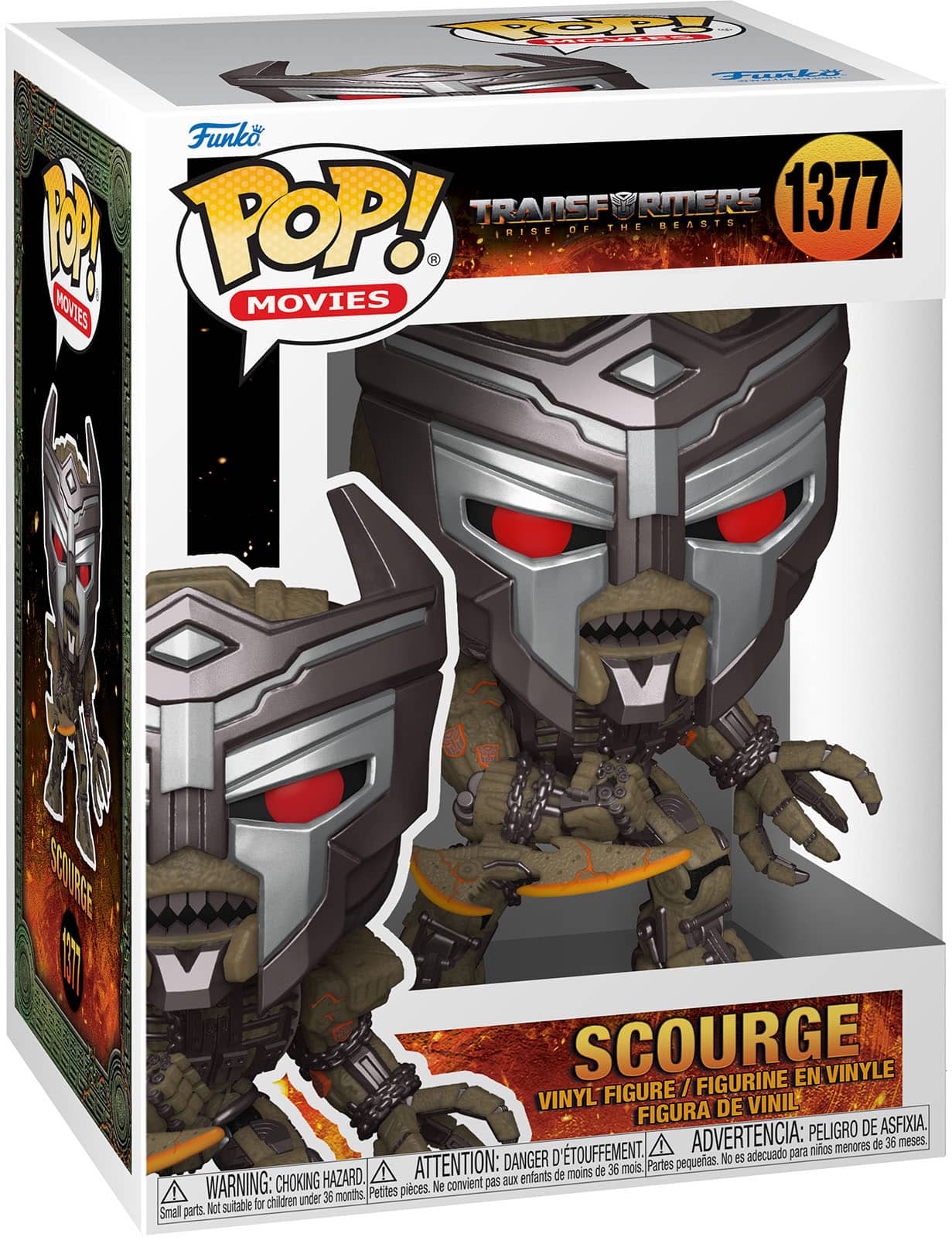 Angle. Funko - POP! Movies: Transformers-Scourge.