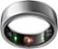 Front. Oura - Oura Ring Gen3 - Horizon - Size Before You Buy - Size 12 - Brushed Titanium.