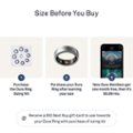 Size Before You Buy + OURA - RANINESS 92 - Go get 1 month free, then it's $5.99/mo. Receive a $10 Best Buy gift card to use towards your Oura Ring with purchase of sizing kit Purchase your Oura Ring after learning your size Purchase the Oura Ring Sizing Kit