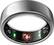 Front. Oura - Oura Ring Gen3 - Horizon - Size Before You Buy - Size 7 - Brushed Titanium.