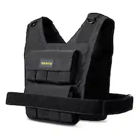 Centr - Weighted Vest - Black - Front_Zoom