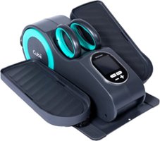 Cubii - Total Body+ Full Body Trainer with Bluetooth Connectivity, Low Impact Exercise for Home or the Office - Aqua - Front_Zoom