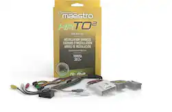 Maestro - Wiring Harness for Select Toyota Vehicles 2012-2021 - Black - Front_Zoom