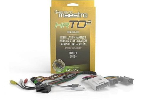 Front Zoom. Maestro - Wiring Harness for Select Toyota Vehicles 2012-2021 - Black.
