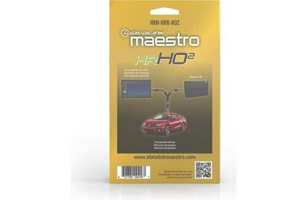 Angle. Maestro - Wiring Harness for Select Honda Vehicles 2008-2018 - Black.