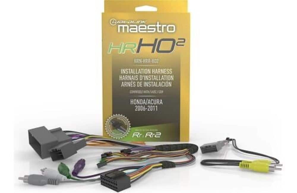 Maestro - Wiring Harness for Select Honda Vehicles 2008-2018 - Black - Front_Zoom
