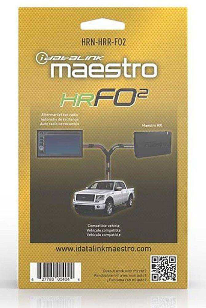 Angle. Maestro - Wiring Harness for Select Ford Vehicles 2011 and Up. - Black.