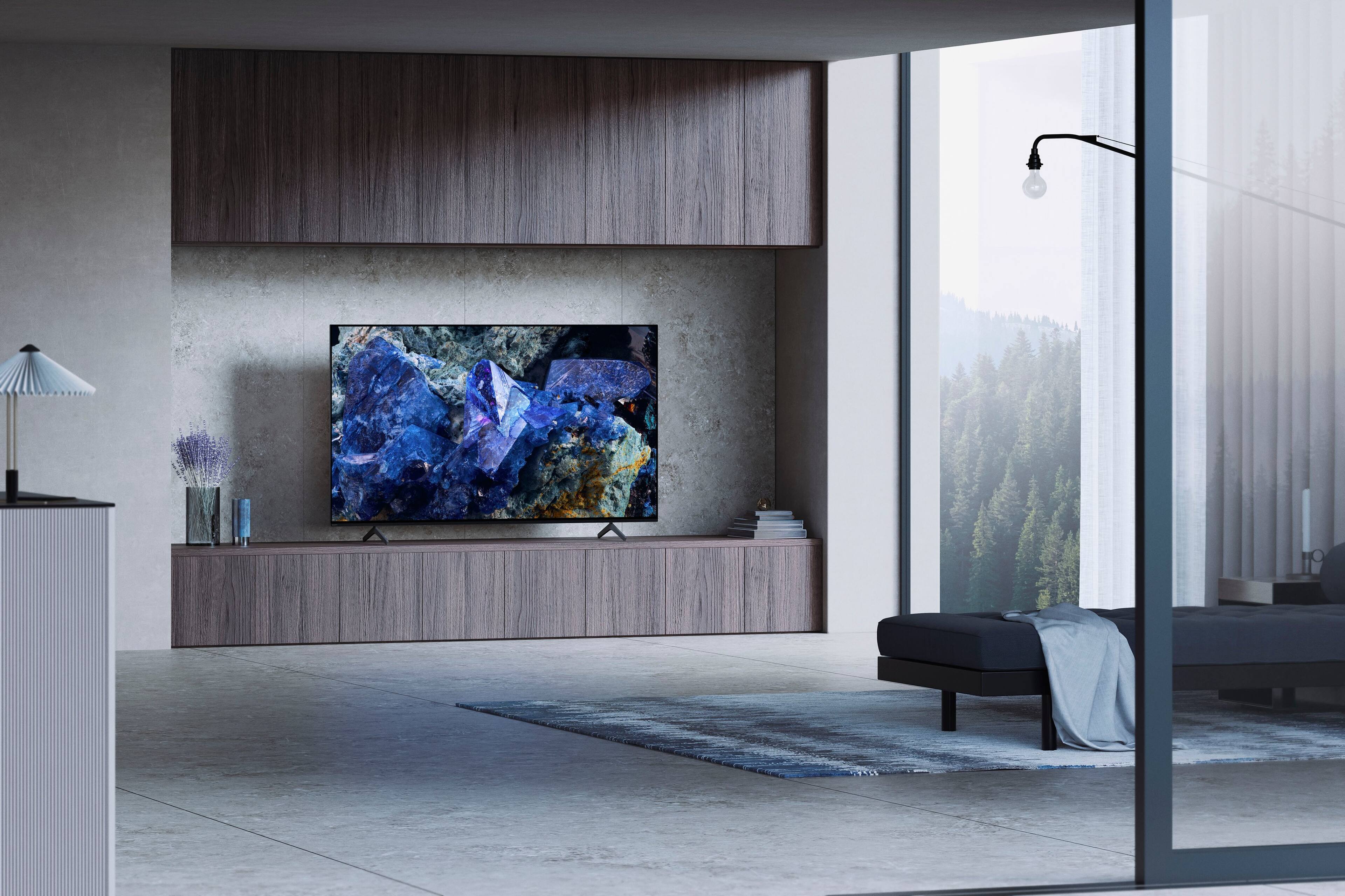 Alt View 13. Sony - 65" class BRAVIA XR A75L OLED 4K UHD Smart Google TV - Black.