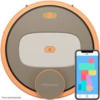 bObsweep - PetHair Appetite Wi-Fi Connected Robot Vacuum and Mop - Thai Tea - Front_Zoom