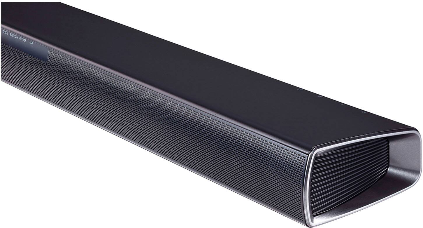 Alt View 17. LG - 4.1 ch Sound Bar with Wireless Subwoofer and Rear Speakers - Black.