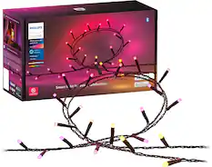 Front. Philips - Hue Festavia 65-Foot 250-LED Smart String Lights - White and Color Ambiance.