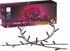 Front. Philips - Hue Festavia 130-Foot 500-LED Smart String Lights - White and Color Ambiance.