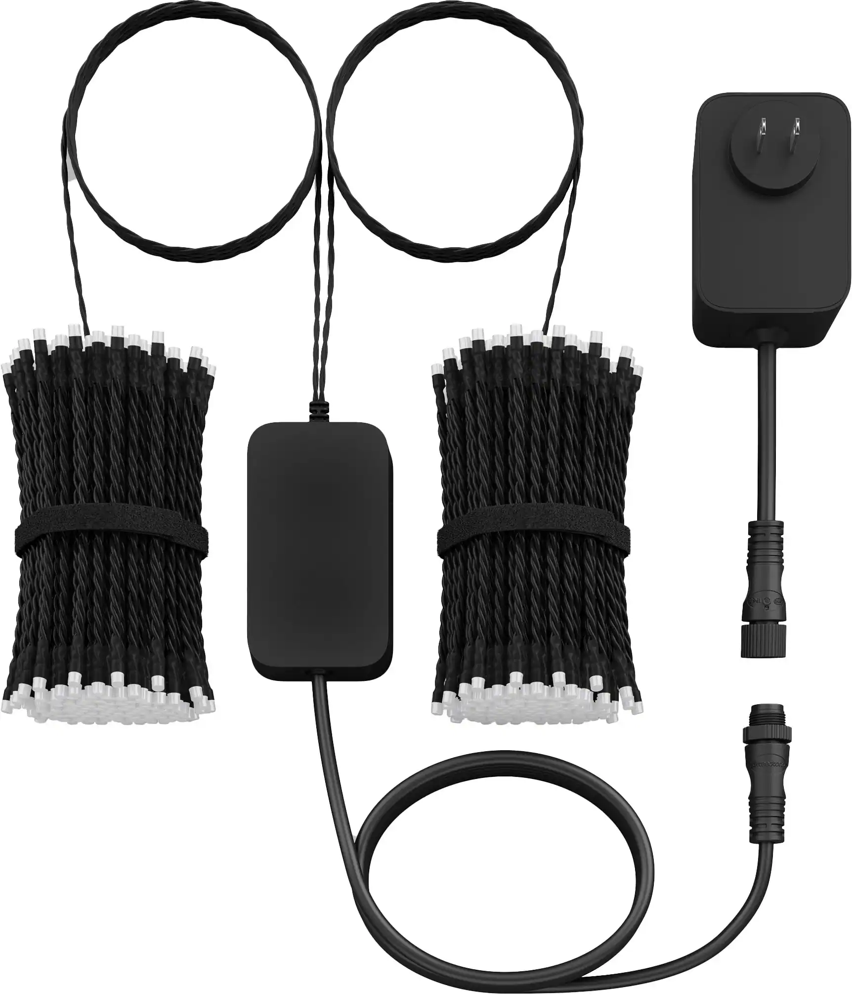 Left. Philips - Hue Festavia 130-Foot 500-LED Smart String Lights - White and Color Ambiance.