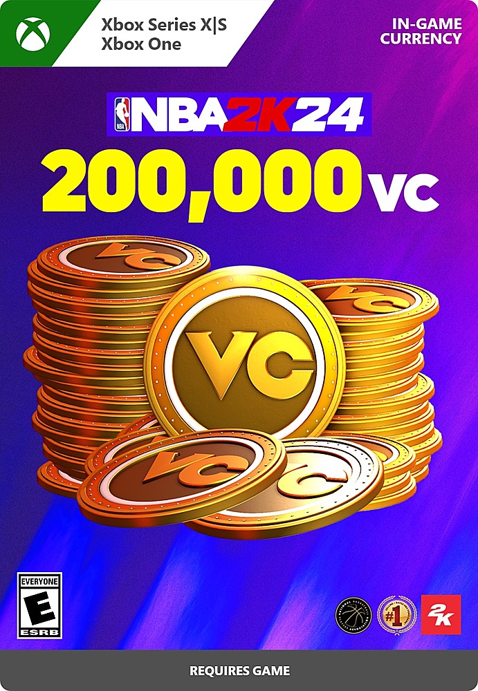 NBA 2K24: 200,000 Virtual Currency - Xbox Series X|S/Xbox One (Digital)