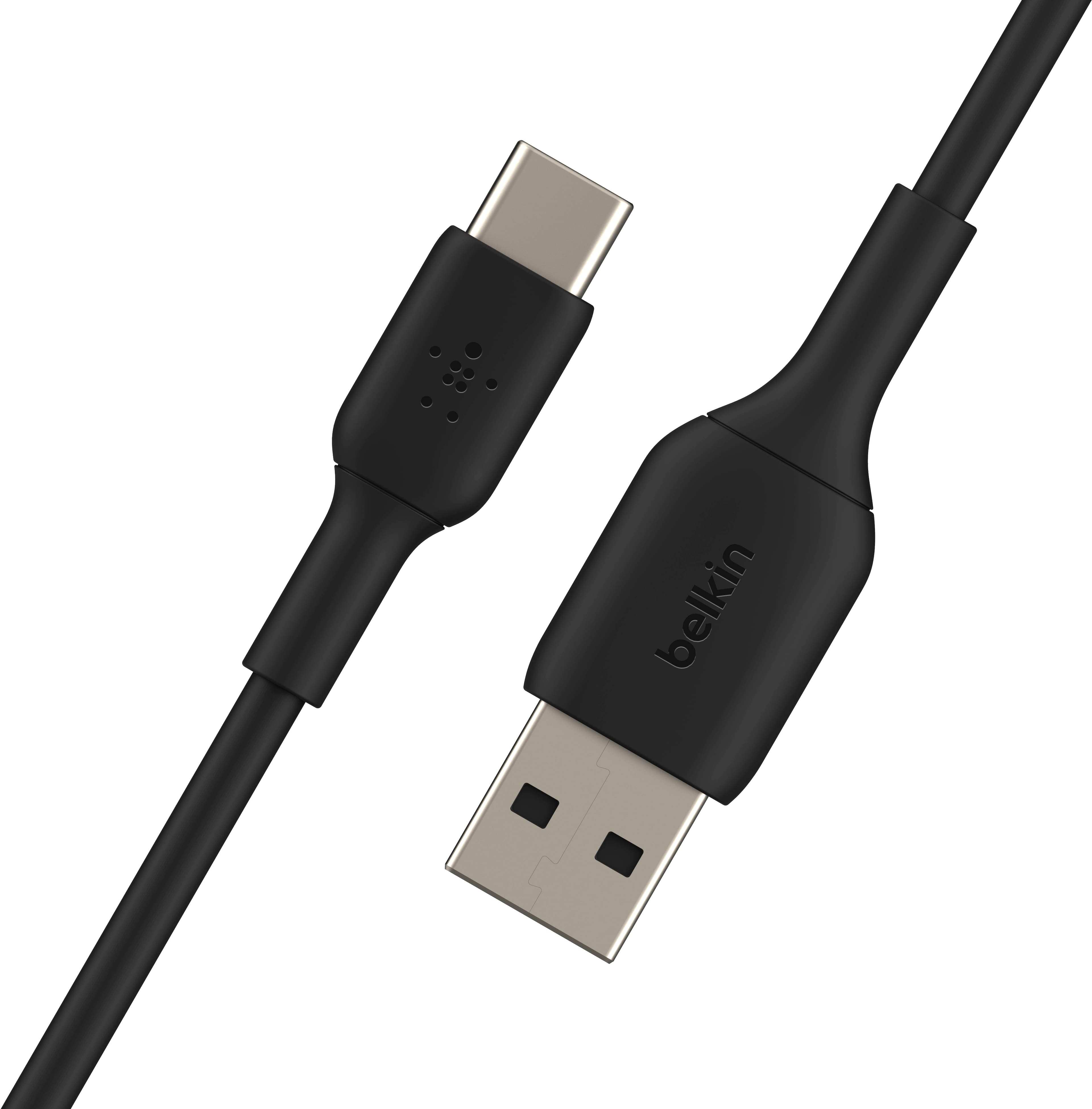 Belkin BoostCharge USB-C To USB-A Cable 6.6ft Black CAB001bt2MBK - Best Buy