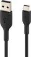 Alt View 1. Belkin - BoostCharge USB-C to USB-A Cable 6.6ft - Black.