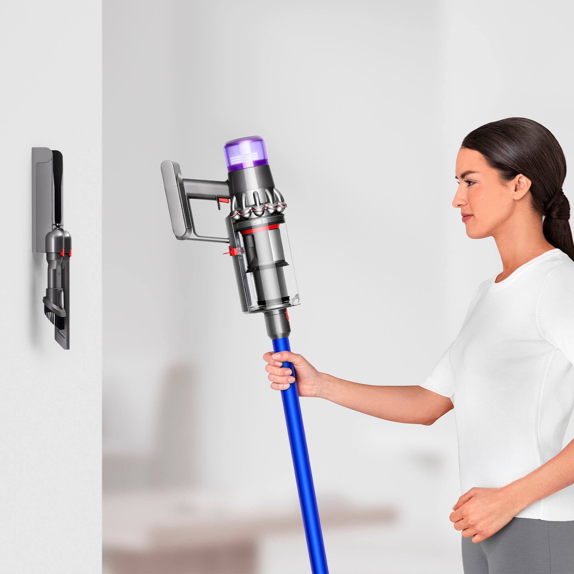 Alt View 18. Dyson - V11 Extra Cordless Vacuum with 12 accessories - Blue/Iron.