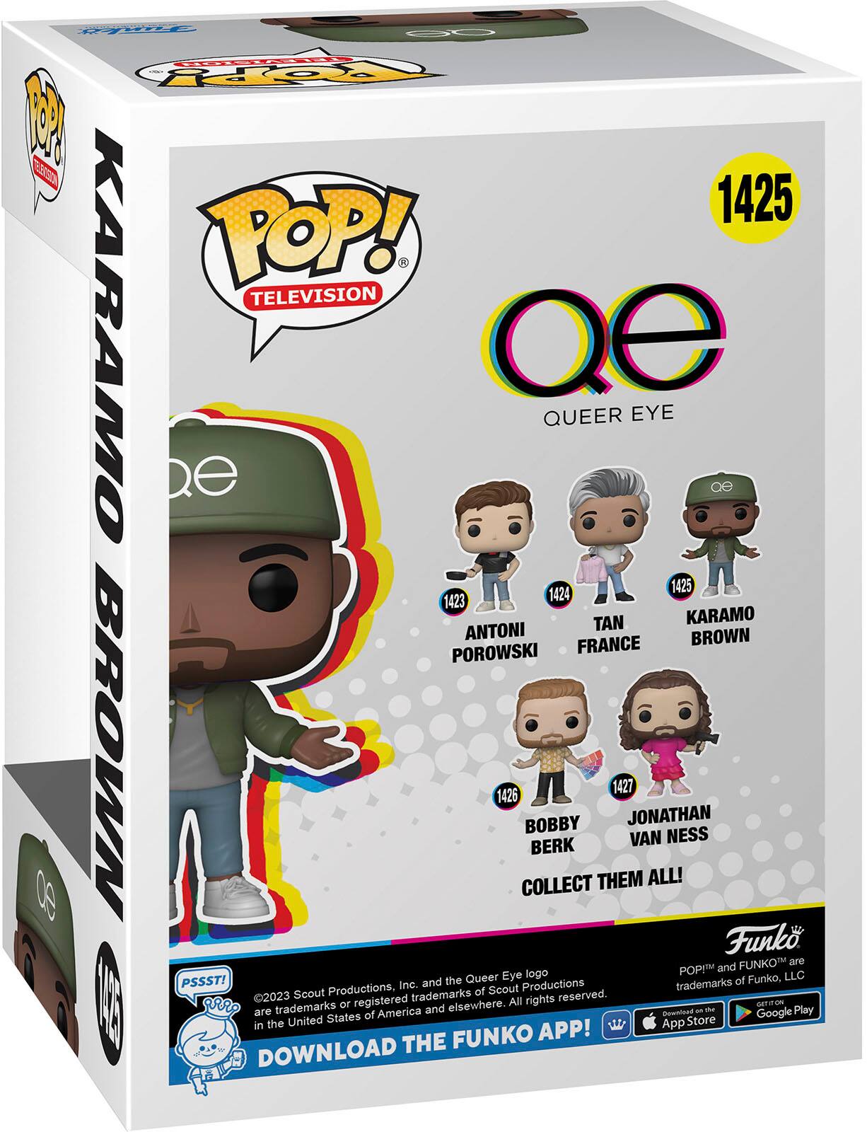 Left. Funko - POP! TV: Queer Eye- Karamo Brown.