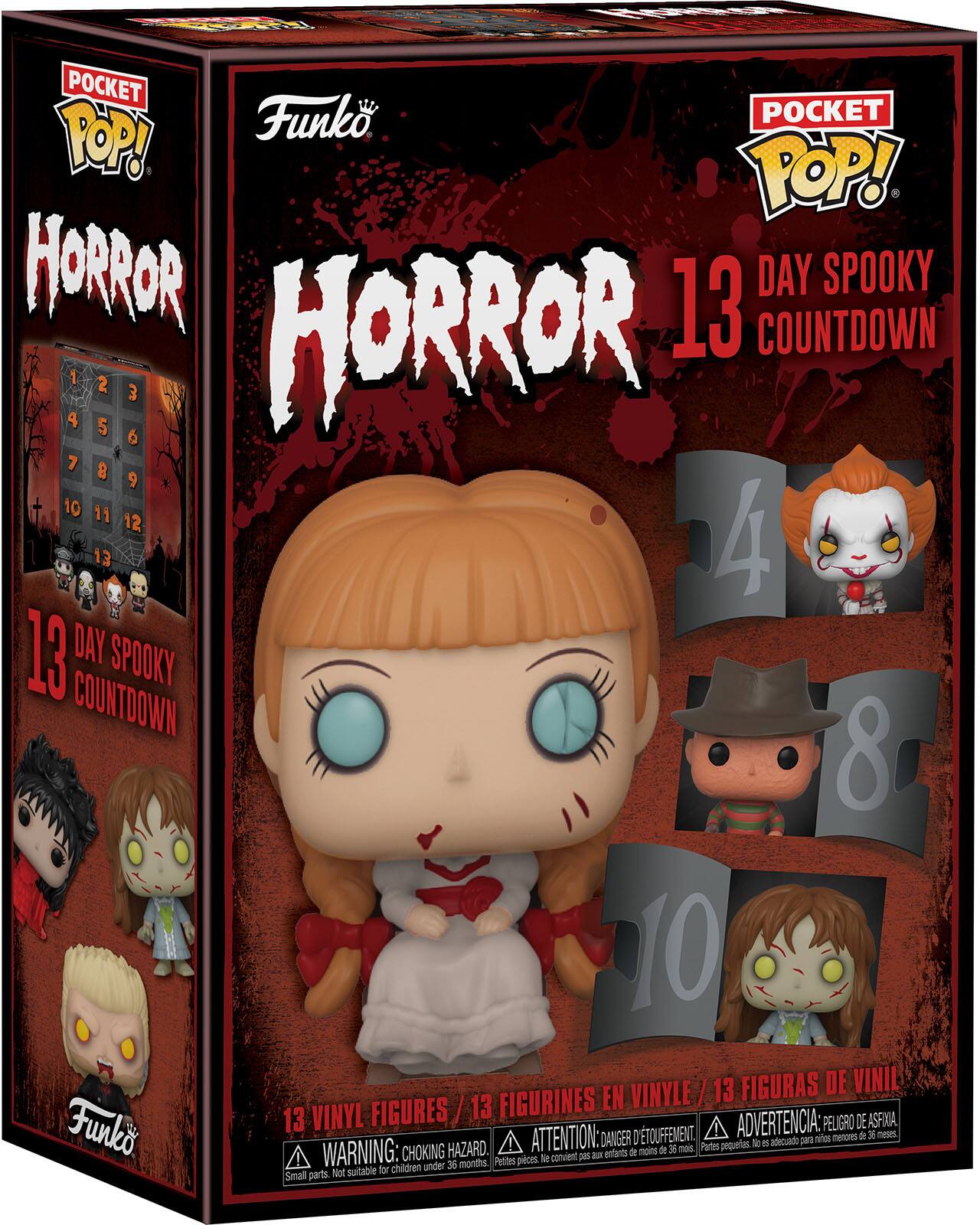Angle. Funko - Advent Calendar: 13-Day Spooky Countdown.