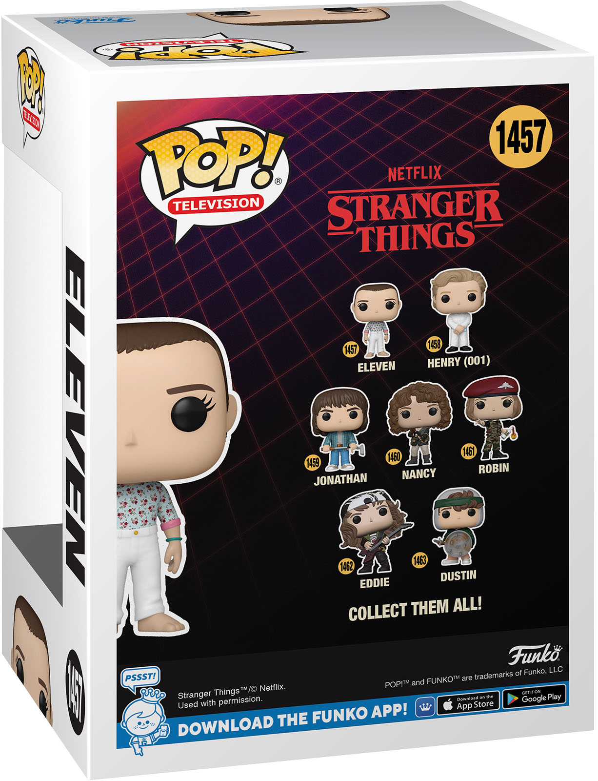 POP! Vinyl 1457: Netflix Stranger Things Eleven Season 4 Chase Assortment