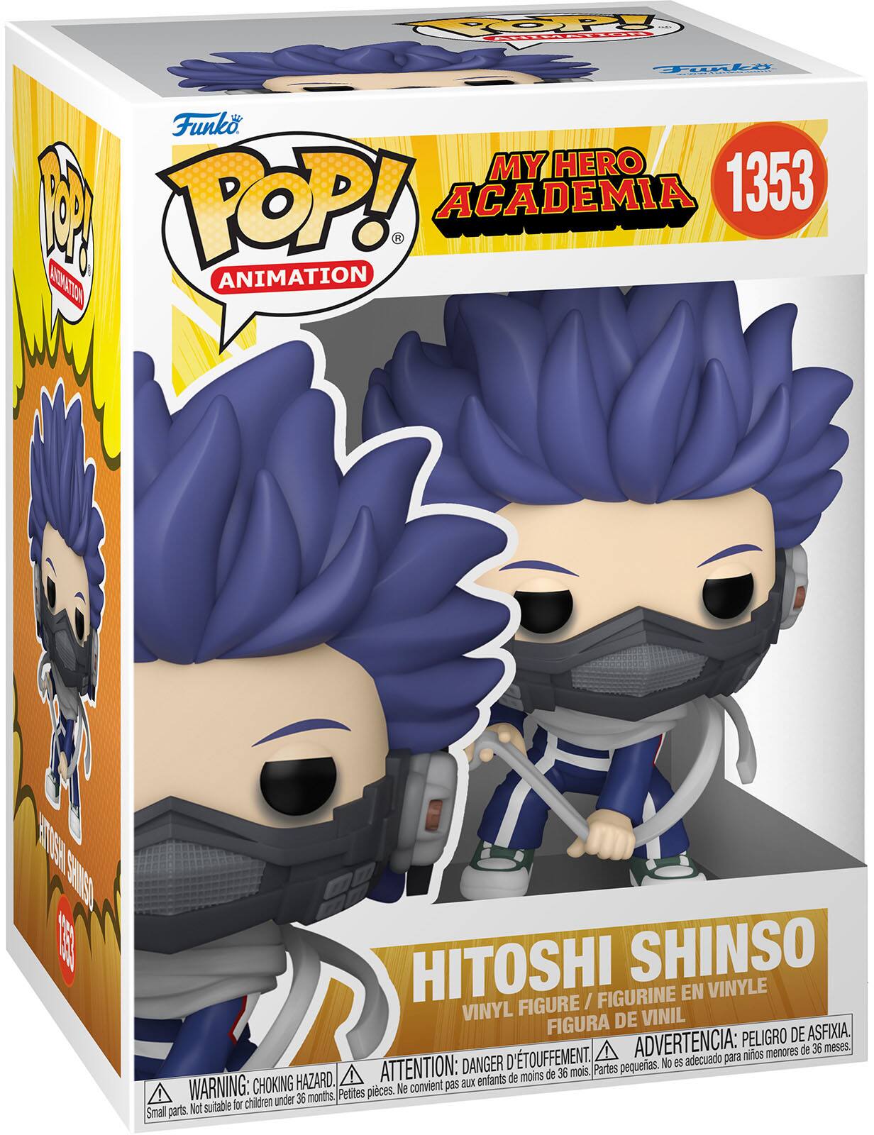 Angle. Funko - POP! Animation: My Hero Academia S5- Hitoshi.