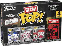 Bitty POP! Five Nights at Freddy’s 4 - pack - Ballora, Funtime Foxy, Baby, and a Mystery Character