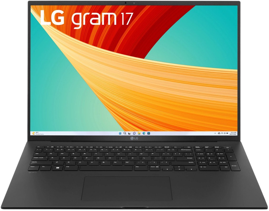 Zoom in on Front Zoom. LG - gram 17” Laptop - Intel Evo Platform 13th Gen Intel Core i7 with 32GB RAM - 1TB NVMe SSD - Black.